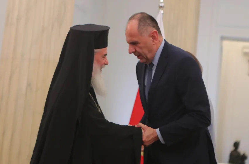  Γεραπετρίτης: Τα δικαιώματα του Πατριαρχείου Ιεροσολύμων αποτελούν υπόθεση όλου του Ελληνισμού