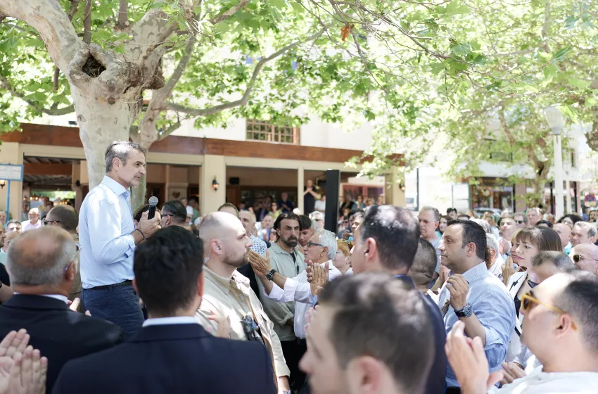  Μητσοτάκης από Ρόδο: Aυτοδυναμία το 2027-Η χώρα χρειάζεται ισχυρή κυβέρνηση να αντιμετωπίσει τις προκλήσεις