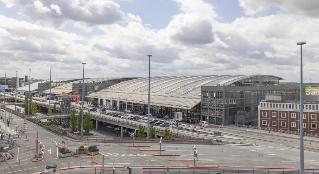 Hamburg airport terminals
