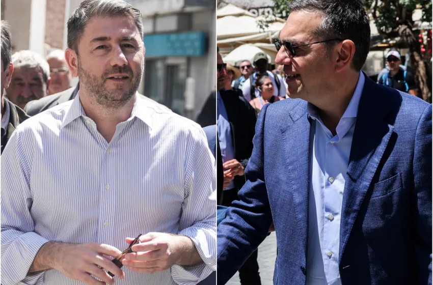  Το ντιμπέιτ Ανδρουλάκη-Τσίπρα στις γειτονιές του Πειραιά-Πρέσινγκ της εσωκομματικής αντιπολίτευσης στον Φάμελλο
