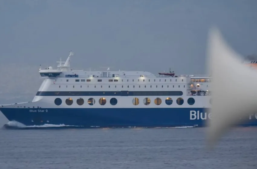  Τηλεφώνημα για βόμβα στο Blue Star 2 με πάνω από 1000 επιβαίνοντες