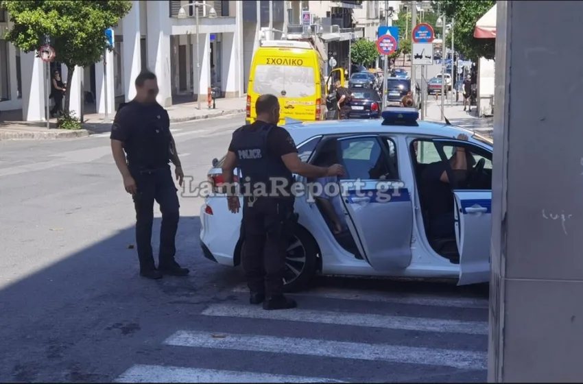  Επιδειξίας προκάλεσε αναστάτωση στο κέντρο της Λαμίας