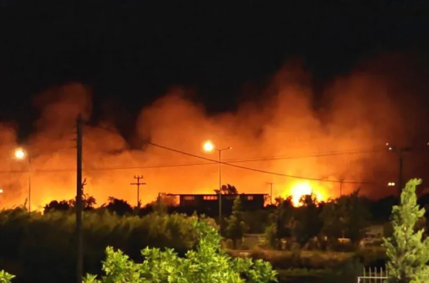  Συναγερμός για φωτιά στην Κερατέα- Ισχυρή κινητοποίηση