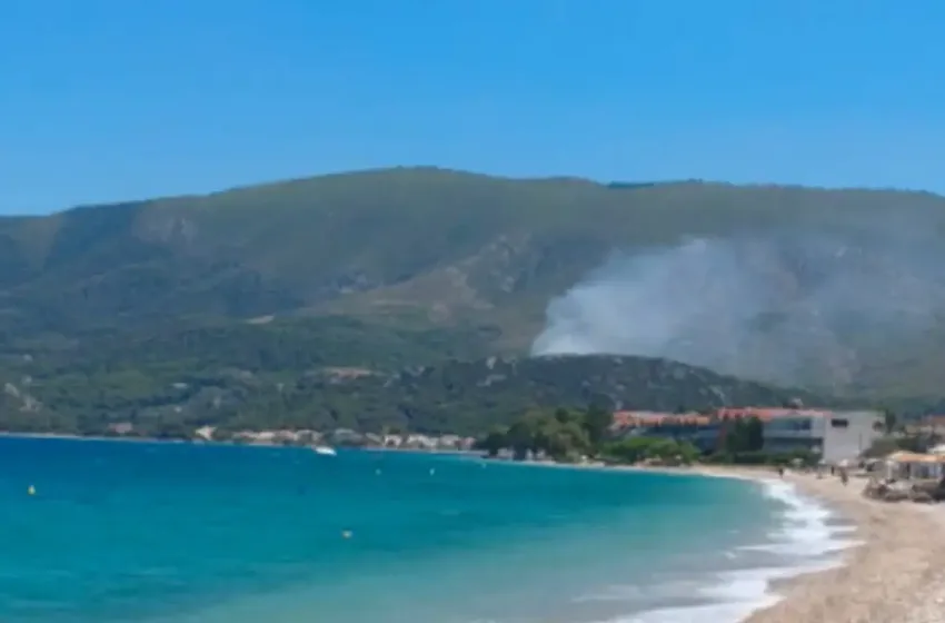  Συναγερμός για δύο φωτιές στην Κορινθία, ξέσπασαν σχεδόν ταυτόχρονα