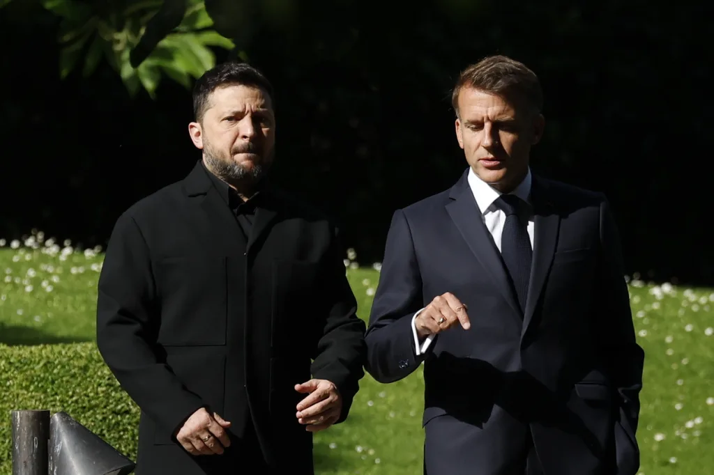 macron zelensky