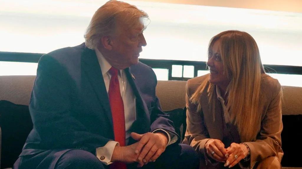 meloni trump