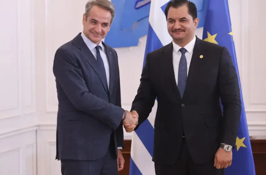  Συνάντηση Μητσοτάκη με Σαντάμ Χαφτάρ- Συζήτησαν για επενδύσεις, μετανάστευση, θαλάσσιες ζώνες