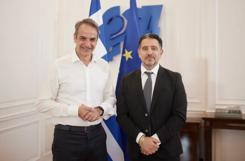  Συνάντηση Μητσοτάκη με τον  Senior Vice President της Amazon-Συζήτησαν για τη νέα Local Zone