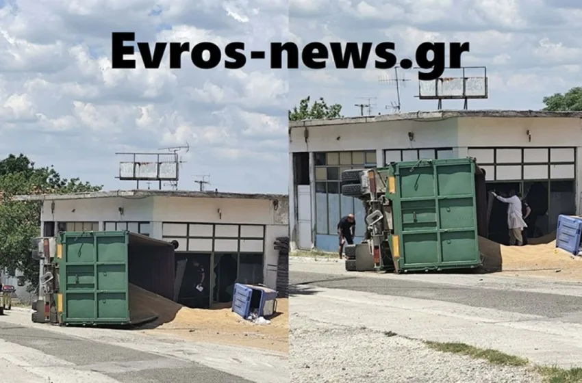  Ορεστιάδα: Νεκρός 63χρονος που “καρφώθηκε” με το φορτηγό του σε κτήριο