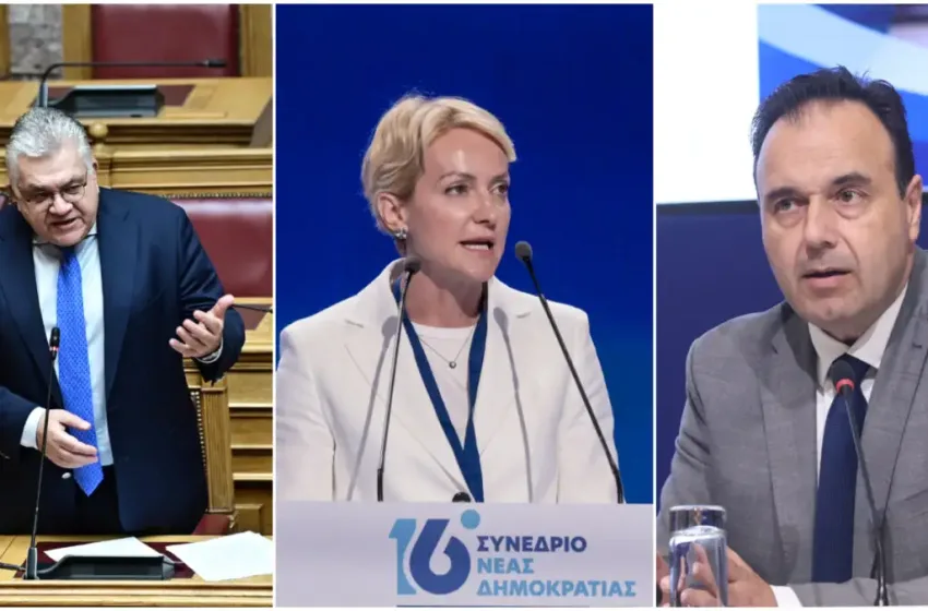  ΝΔ: Πού θα είναι υποψήφιοι βουλευτές Παπαστεργίου,  Παπαϊωάννου και Σδούκου