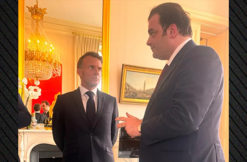 Συνάντηση Μακρόν-Πιερρακάκη στο Μέγαρο των Ηλυσίων- Συζήτησαν για επενδύσεις σε άμυνα και τεχνολογία