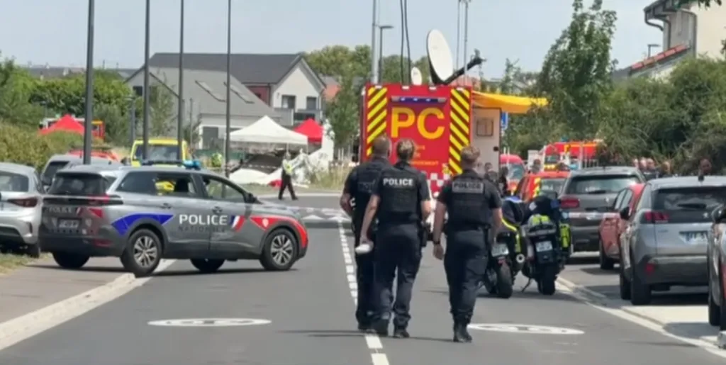 plain crash france
