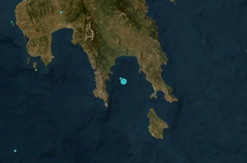  Σεισμός στον Κότρωνα Λακωνίας