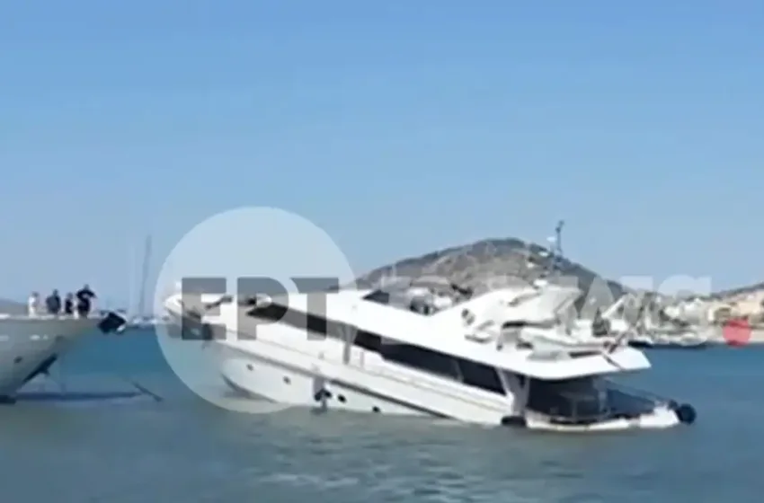  Σαλαμίνα: Βυθίστηκε ιδιωτικό σκάφος στη μαρίνα