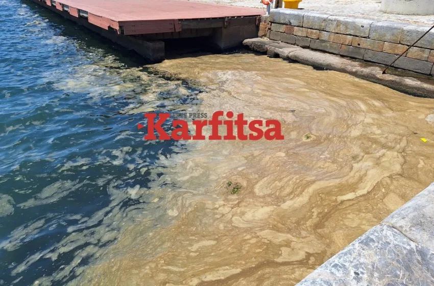  Θεσσαλονίκη: Κίτρινη βλέννα σκέπασε τα νερά του Θερμαϊκού (vid)