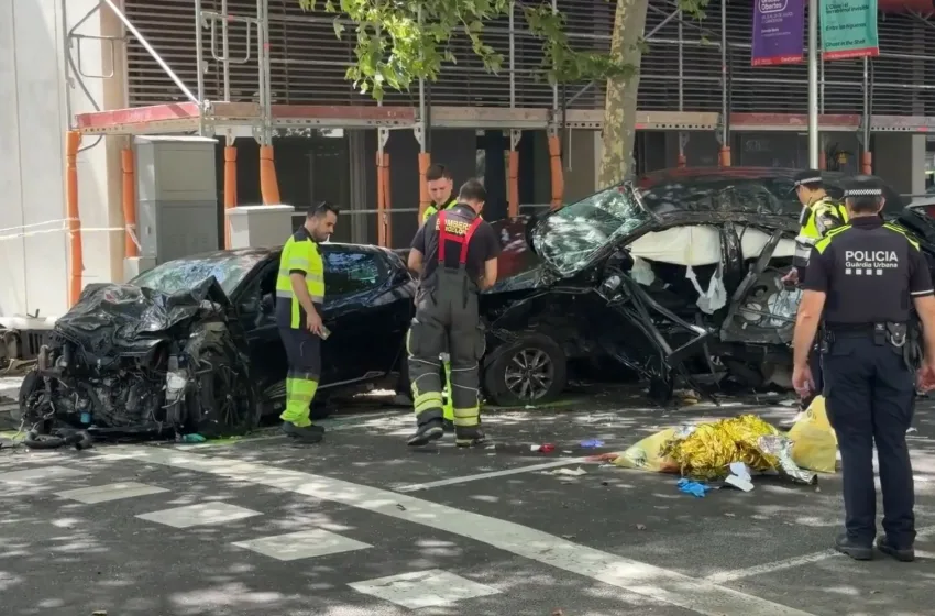  Βαρκελώνη: Καταδίωξη οδηγού κατέληξε σε τραγωδία- Προσέκρουσε σε όχημα σταματημένο-Δυο νεκροί