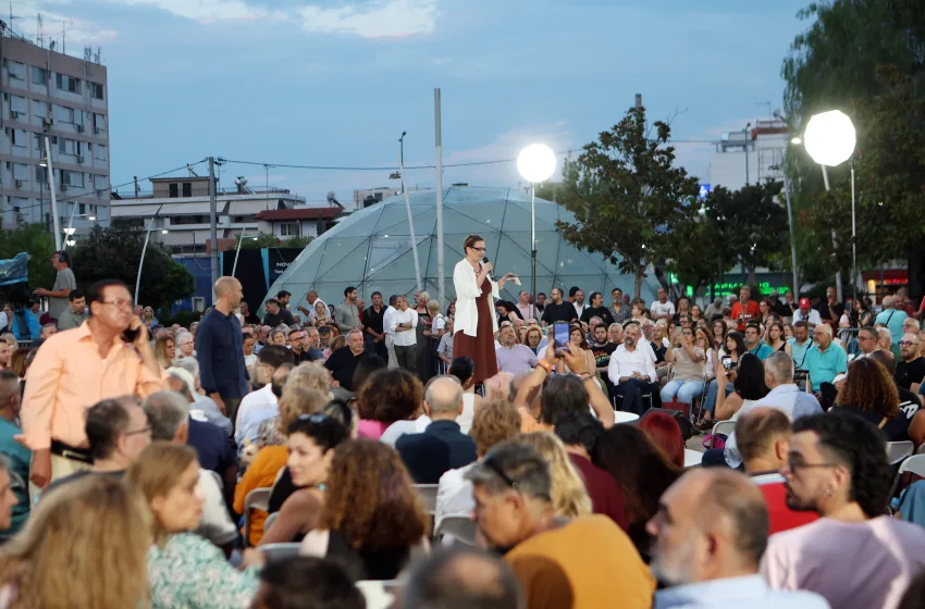  H ομιλία του Αλέξη Τσίπρα στο Περιστέρι