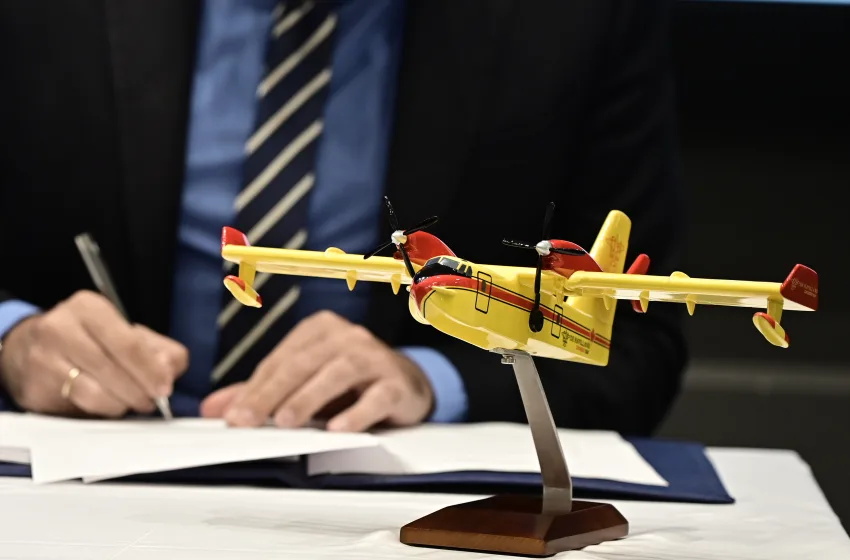  Canadair νέας γενιάς: Οι δυνατότητες και ο κομβικός ρόλος της Ελλάδας στην ευρωπαϊκή παραγγελία