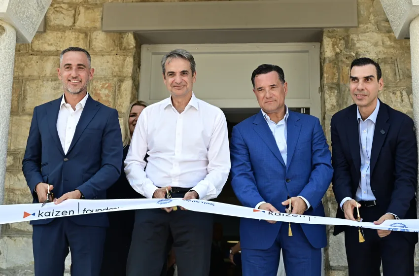  Μητσοτάκης από  “Παίδων Πεντέλης”: Η μεγαλύτερη κτηριακή αναβάθμιση από συστάσεως ΕΣΥ