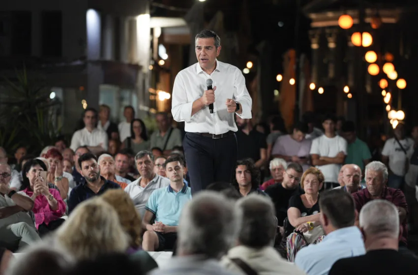  Τσίπρας: Ακρίβεια, διαφθορά και θεσμική κρίση τα τρία μεγάλα βάρη της χώρας