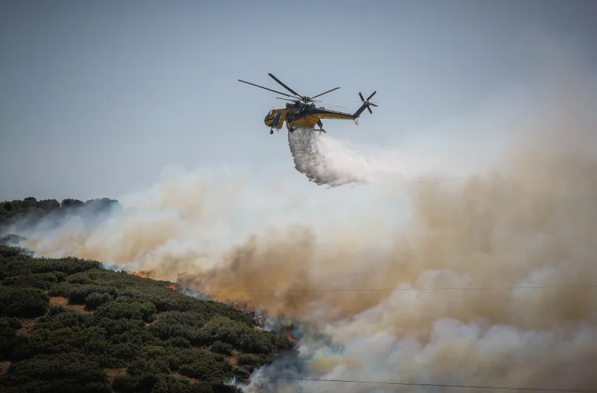  Συνελήφθη 51χρονος για τη φωτιά στο Δερβένι Θεσσαλονίκης