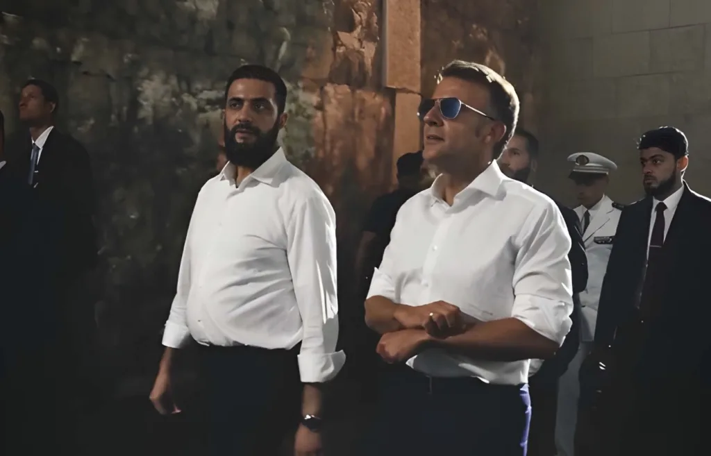 Sharaa Macron
