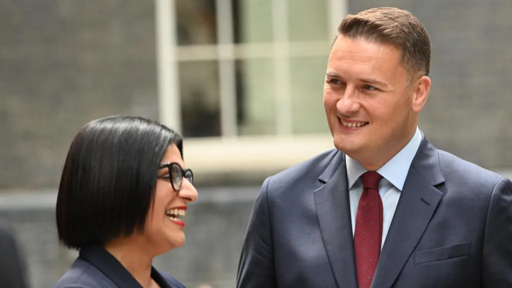 Wes Streeting Shabana MahmoodWes Streeting Shabana Mahmood