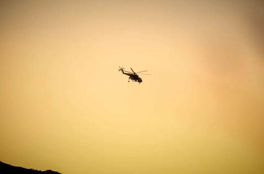  Ρέθυμνο: Οι ισχυροί άνεμοι δεν επιτρέπουν την δράση των εναέριων μέσων