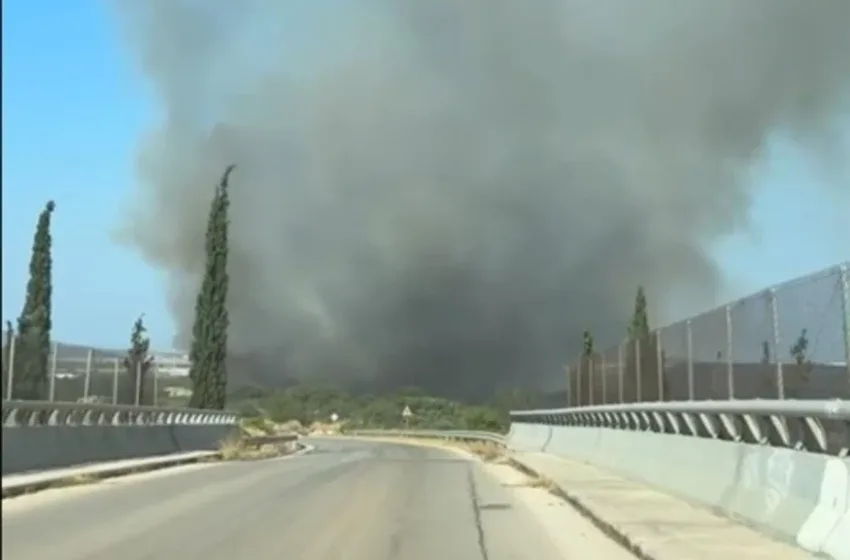  Υπό έλεγχο η φωτιά στο Κορωπί
