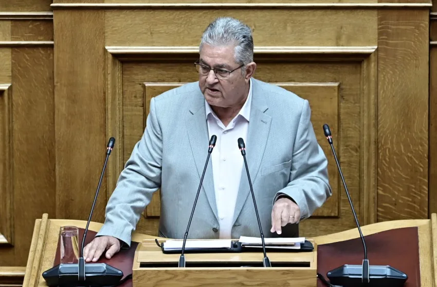  Κουτσούμπας: Αιχμές κατά ΕΛ.Α.Σ. και ΠΑΣΟΚ, επίθεση στην κυβέρνηση- Ζήτησε κατάργηση του άρθρου 86