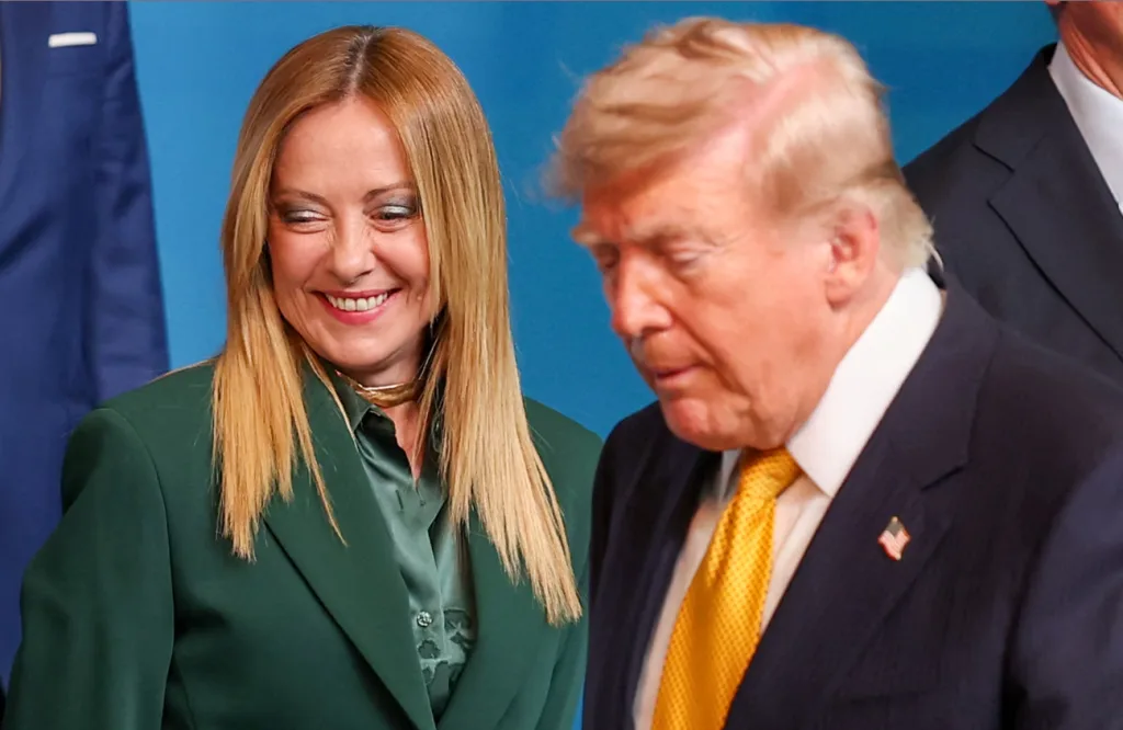 meloni trump 2