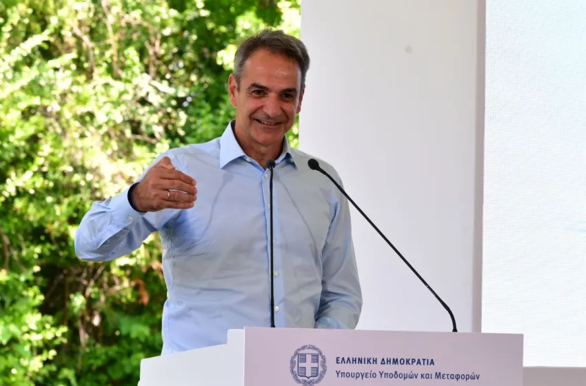  Μητσοτάκης για τριπλό κόμβο Σκαραμαγκά: Εξαιρετικά σημαντικό έργο, διορθώνουμε ασθένειες δεκαετιών