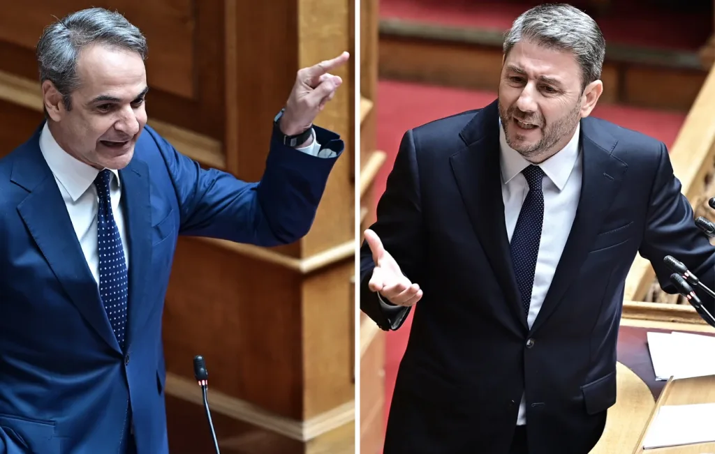 mitsotakis androulakis vouli