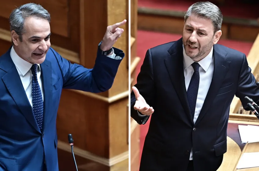  Βουλή: Σφοδρή σύγκρουση Μητσοτάκη-Ανδρουλάκη: “Κατώτερος των περιστάσεων”- “Έχετε απωλέσει την αξιοπιστία”