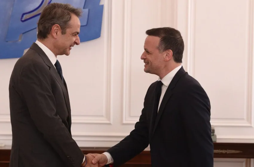  Συνάντηση Μητσοτάκη-Δούκα στο Μαξίμου την Παρασκευή