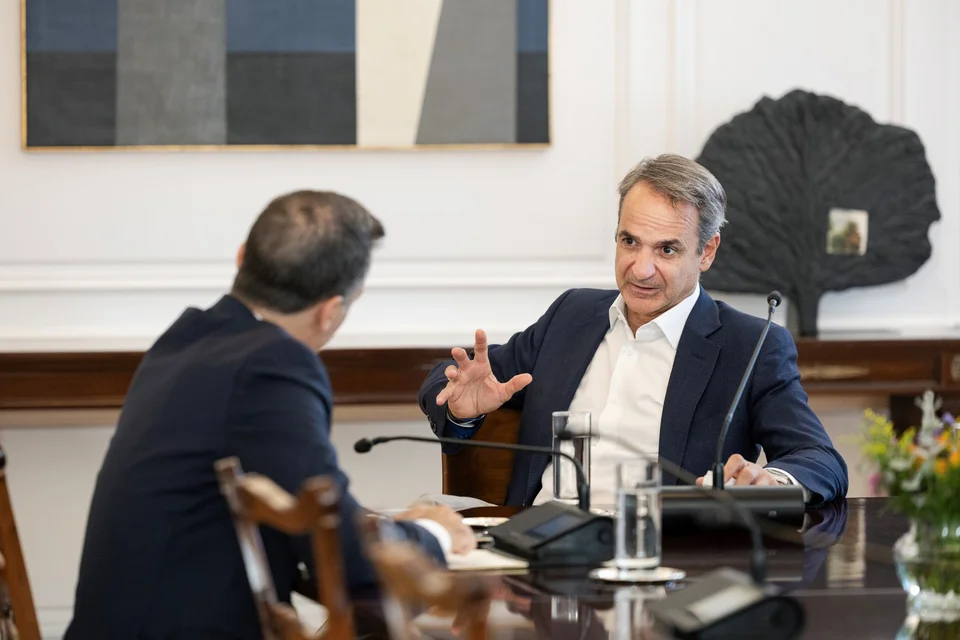 Συνάντηση Μητσοτάκη - Δούκα:Να δούμε τα τρέχοντα ζητήματα στην Αθήνα,όπως η καθαριότητα 6 mitsotakis doukas maximou 3.jpg