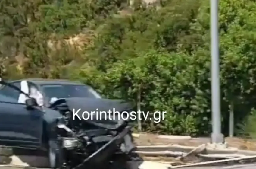  Νεμέα: Φορτηγό πέρασε στο αντίθετο ρεύμα και καρφώθηκε σε αυτοκίνητο- 3 τραυματίες