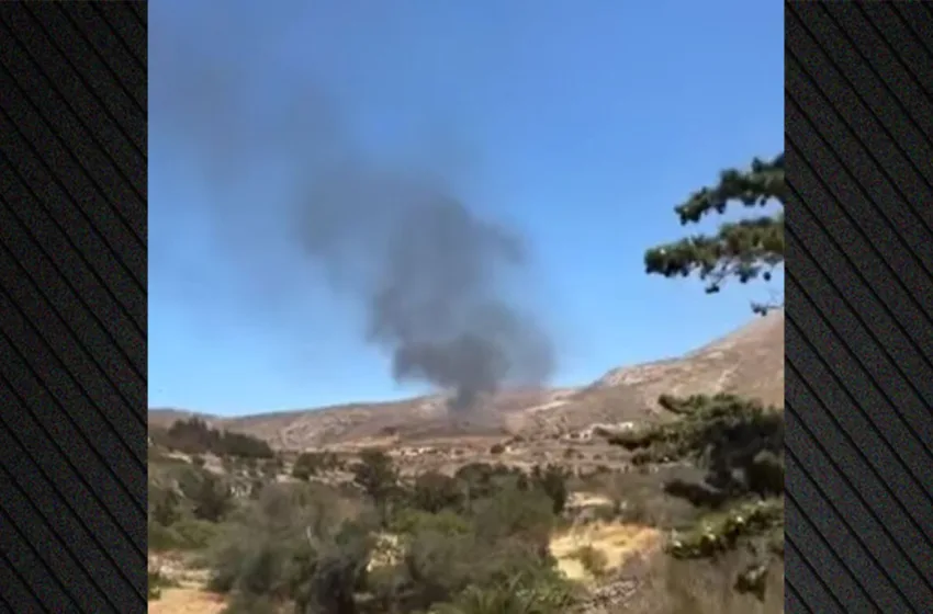  Φωτιά στην Πάρο, σηκώθηκαν 3 εναέρια- 112 για εκκενώσεις 4 περιοχών