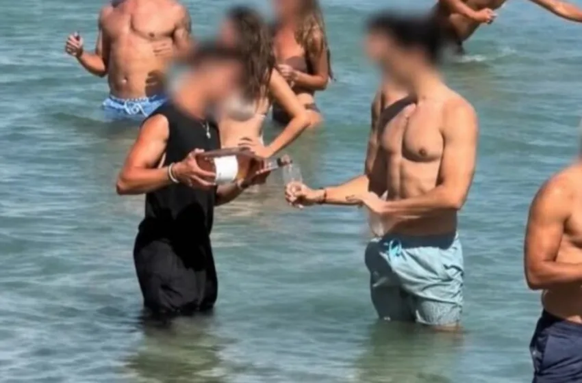  Πάρος: Σάλος με το βίντεο του σερβιτόρου που μπαίνει στη θάλασσα για να σερβίρει πελάτη