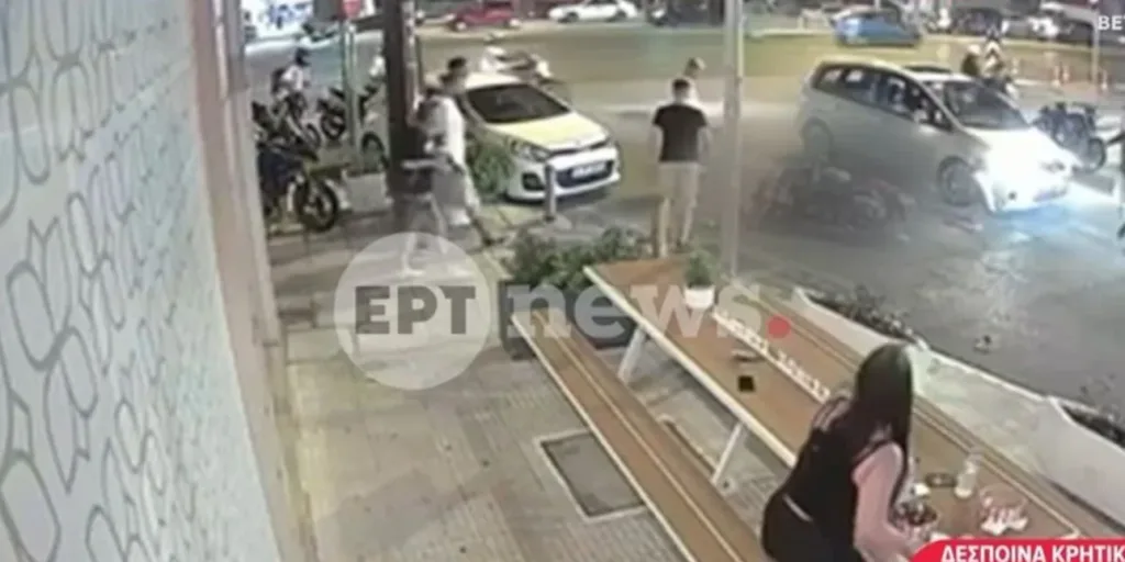 thessaloniki troxaio mixani nekros video