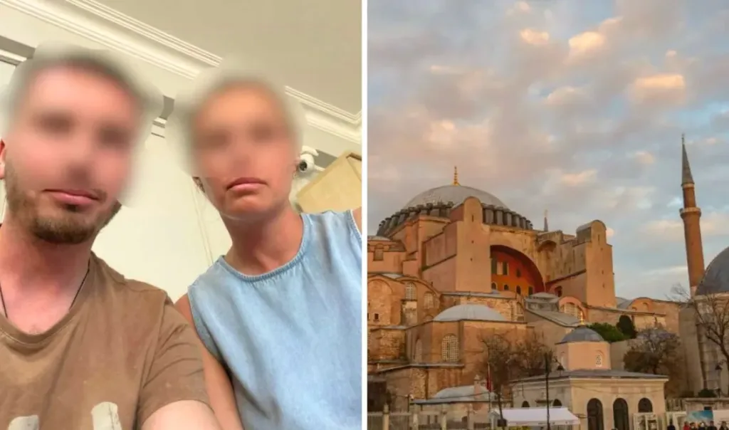 tourkia zevgari roson synelifthi diavase ti vivlo mesa stin agia sofia