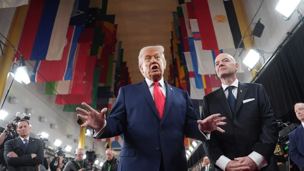 trump infantino mundial