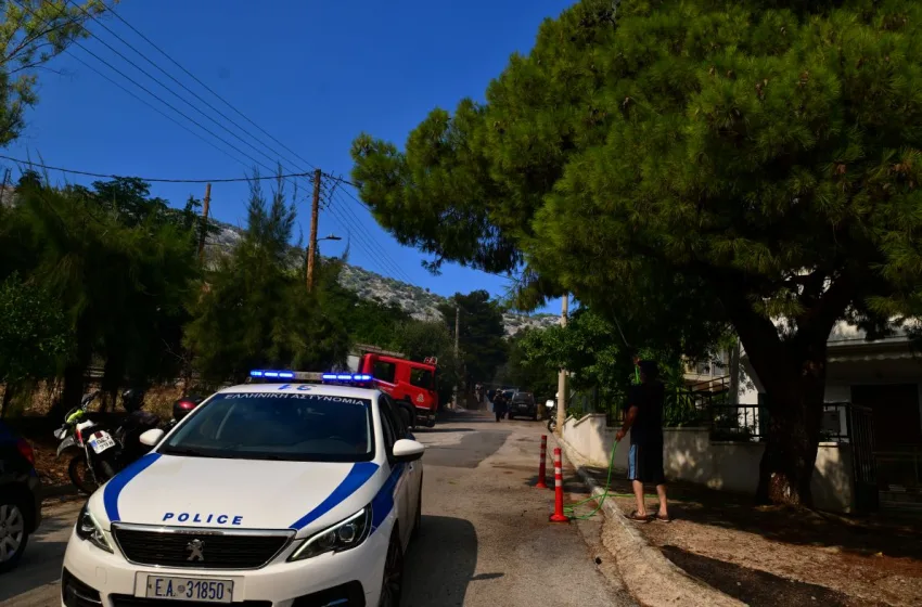  Κυκλοφοριακές ρυθμίσεις λόγω της φωτιάς στο Χαϊδάρι