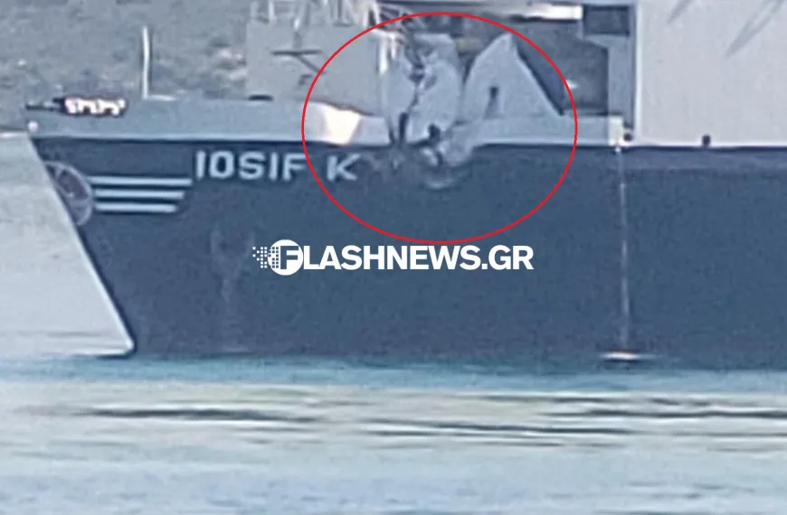 Σούδα: Νέο βίντεο ντοκουμέντο από τη σύγκρουση του “Έλυρος” με το “Ιωσήφ Κ.”