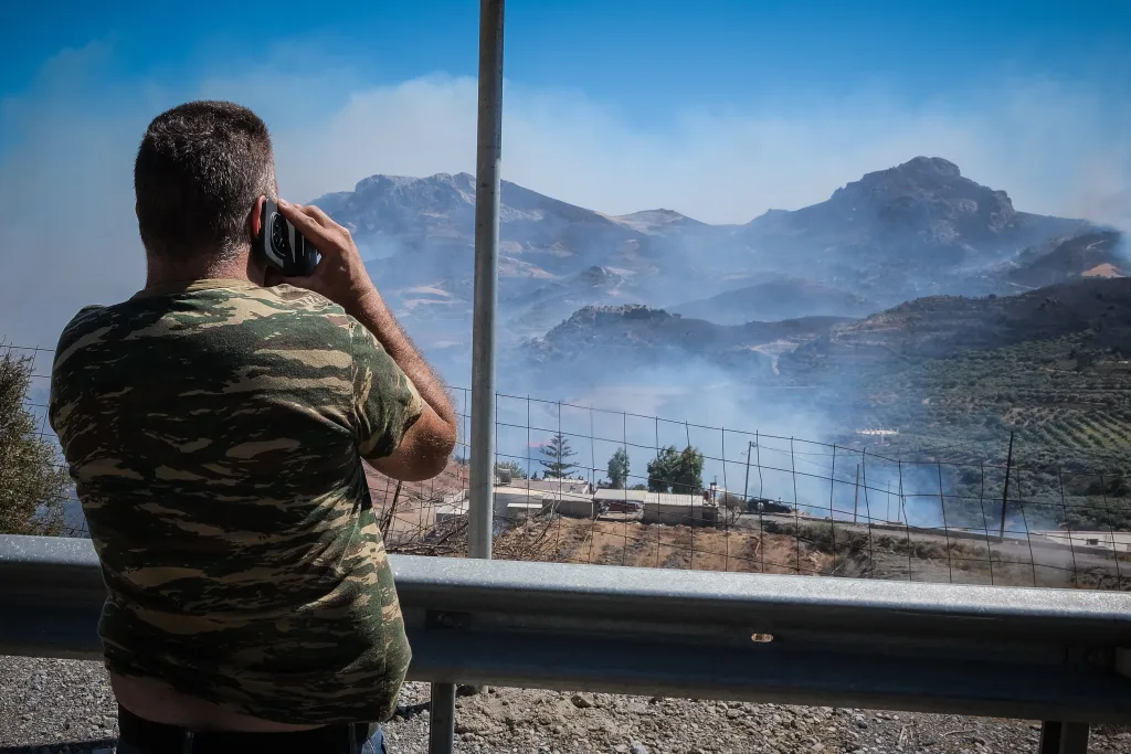 φωτια κουρταλιωτικο φαραγγι