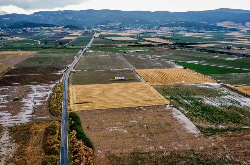  Άρχισε η καταγραφή ζημιών στις πληγείσες καλλιέργειες από τη χθεσινή κακοκαιρία 