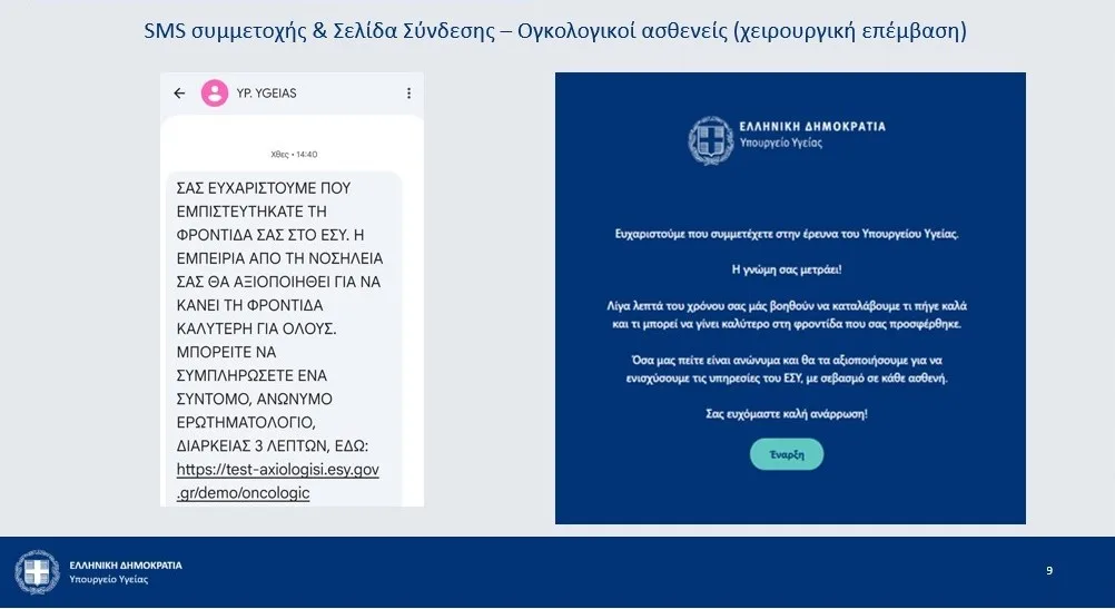 Η ψηφιακή φωνή του ασθενή: Η μεγάλη επέκταση του PREMs σε ογκολογικά και παιδιατρικά τμήματα του ΕΣΥ 8 ψηφιακό εργαλείο 2