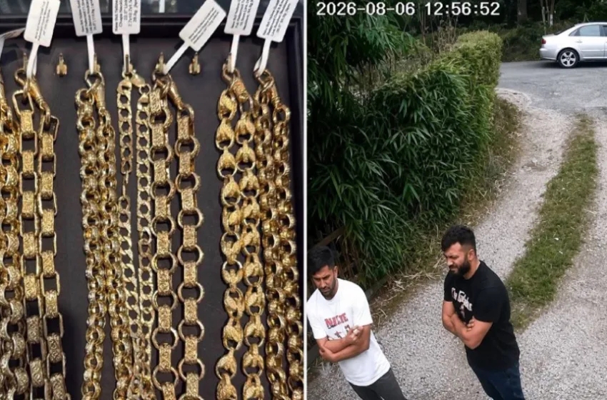  Μεγάλη Βρετανία: Έκλεψαν χρυσές αλυσίδες 70.000 ευρώ σε τρία λεπτά και ξυλοκόπησαν τον κοσμηματοπώλη που τους κυνήγησε