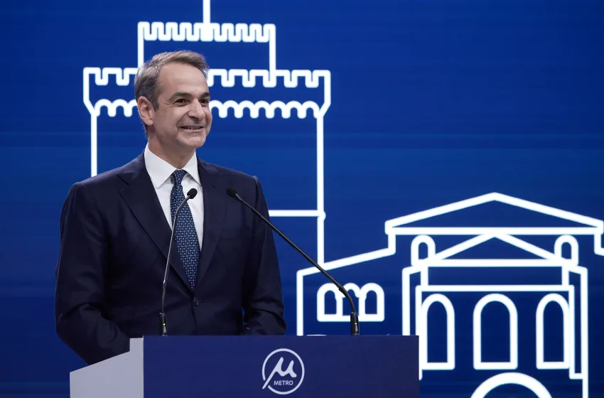 Μήνυμα Μητσοτάκη από τα εγκαίνια του Μετρό στην Καλαμαριά-Περιοδεία στη Β. Ελλάδα με προεκλογικό άρωμα 