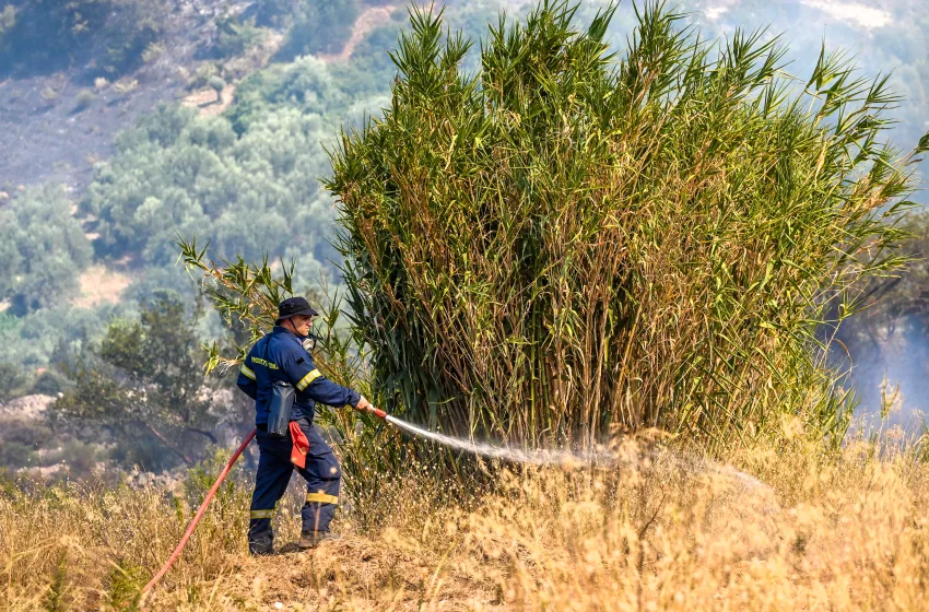  Πολύ υψηλός κίνδυνος πυρκαγιάς σήμερα σε τρεις περιοχές- Δείτε χάρτη